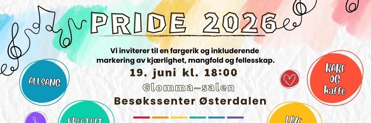annonse om Pride Markering
